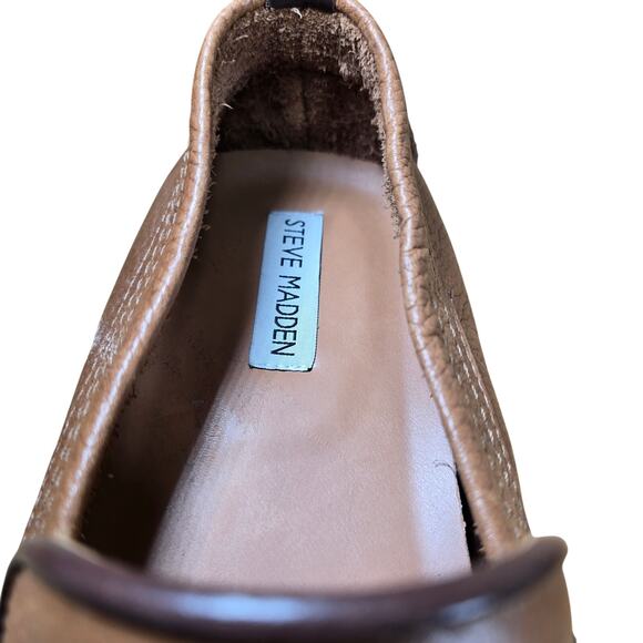 Steve Madden Men Vicius Driving Moccasin Slip On Loafer Leather Size 11 Pristine - Picture 8 of 10